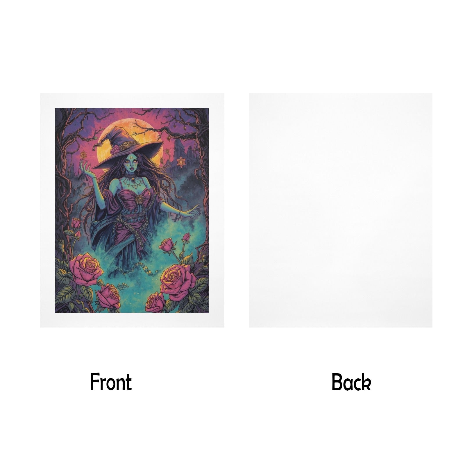 Gothic Witch Art Print 2