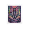 Dark Fantasy Witch Library Art Print 4