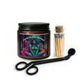 Witchy Candle Kit — “I Like My Cat More Than People” Candle Set with Matches & Wick Trimmer - Night Bloom Digital Empire Studios