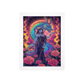 Dark Fantasy Dragon Witch Goddess Art Print Decor 7