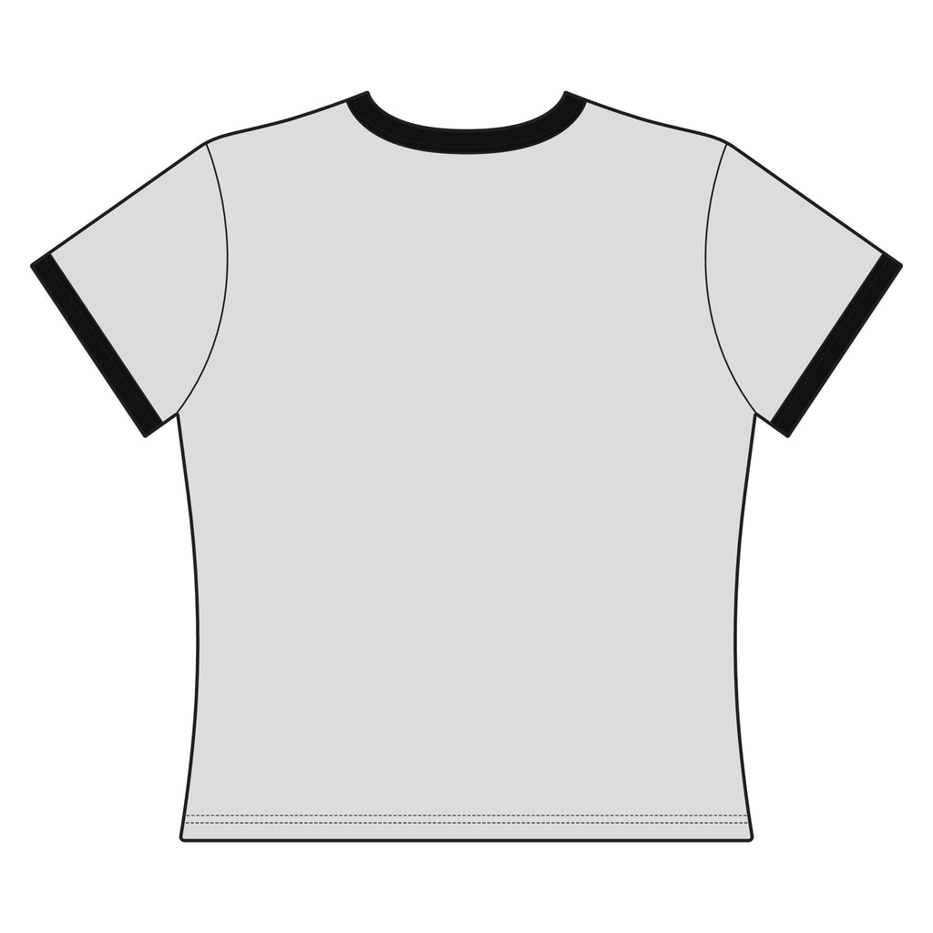 Goddess Empowerment Ringer Tee — "Be The Goddess You're Meant To Be"
