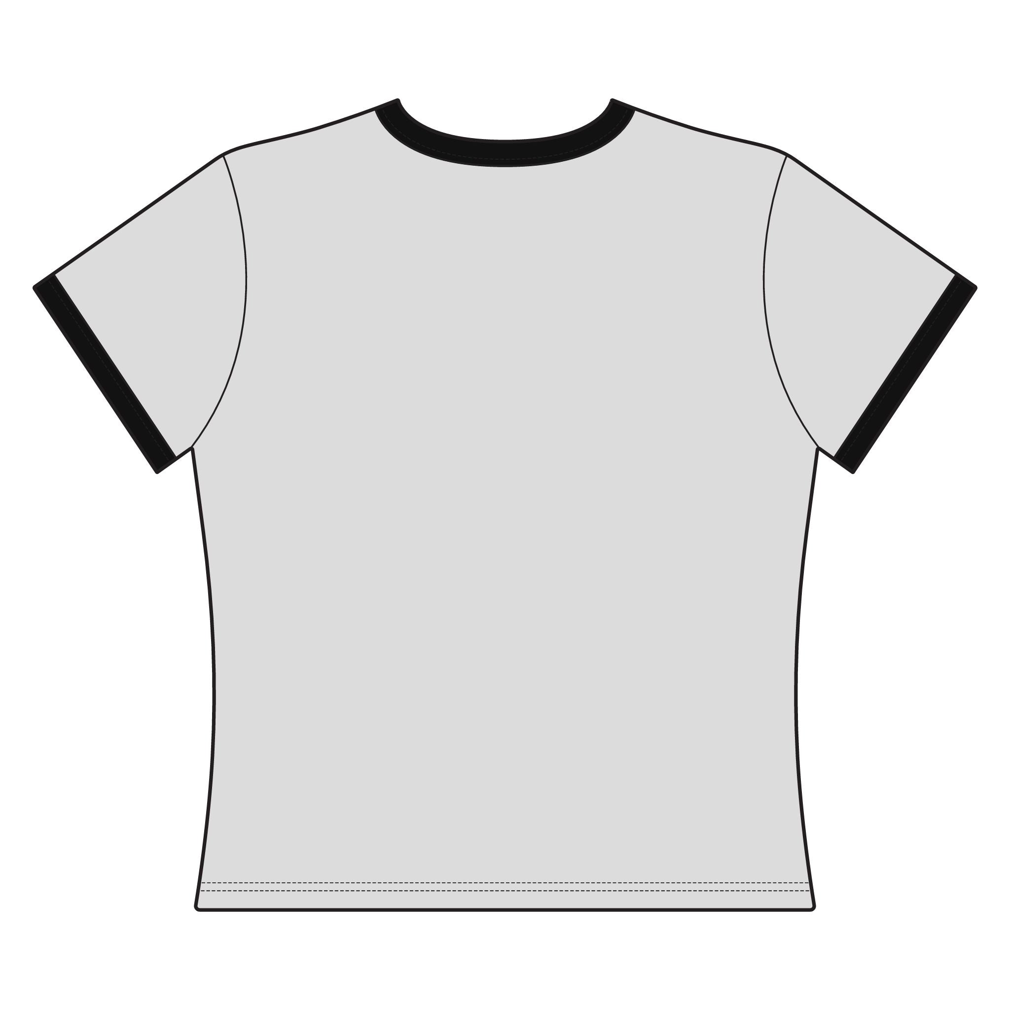 Goddess Empowerment Ringer Tee — "Be The Goddess You're Meant To Be"