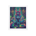 Dark Fantasy Witch Library Art Print 2