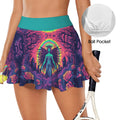 Gothic Witch Fashion Mini Sports Skort 2