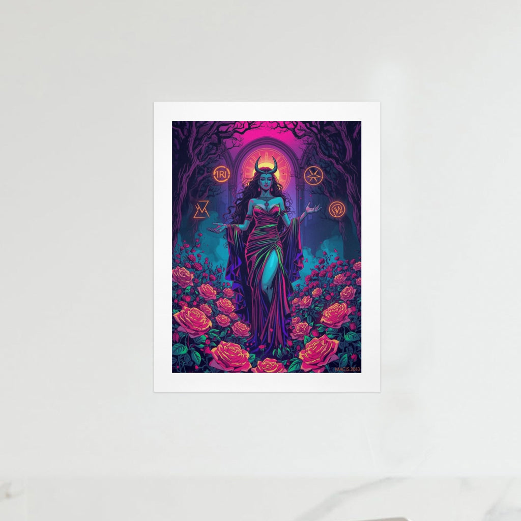 Gothic Witch Art Print 1