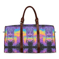 Trippy Hippy Witch Gothic Women's Fashion Waterproof Travel Bag Large