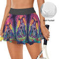 Gothic Witch Fashion Mini Sports Skort