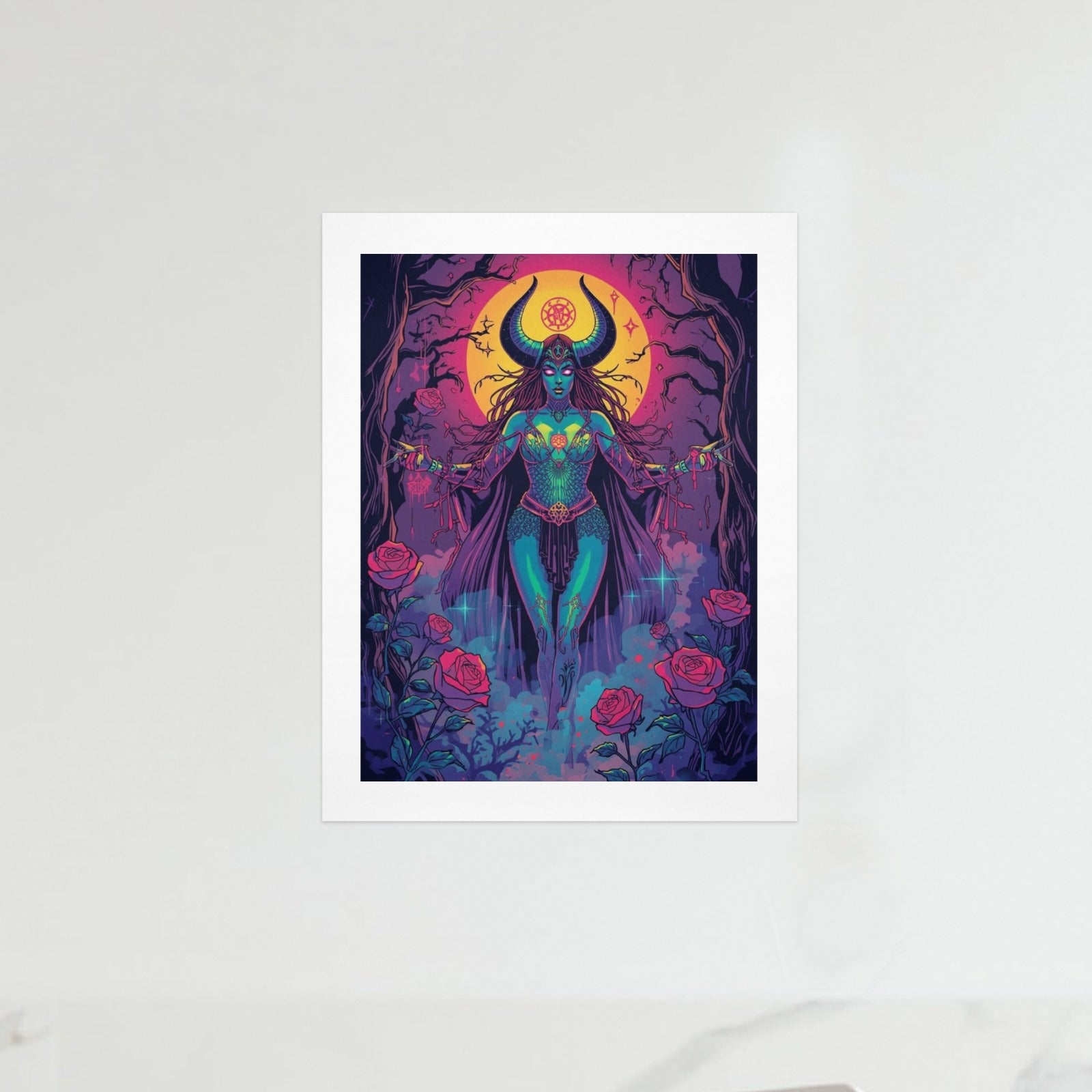Gothic Witch Art Print 4