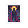 Gothic Witch Rose Art Print 16