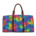 Rainbow Witches Sigil and Rune Gothic Women's Fashion Waterproof Travel Bag Large
