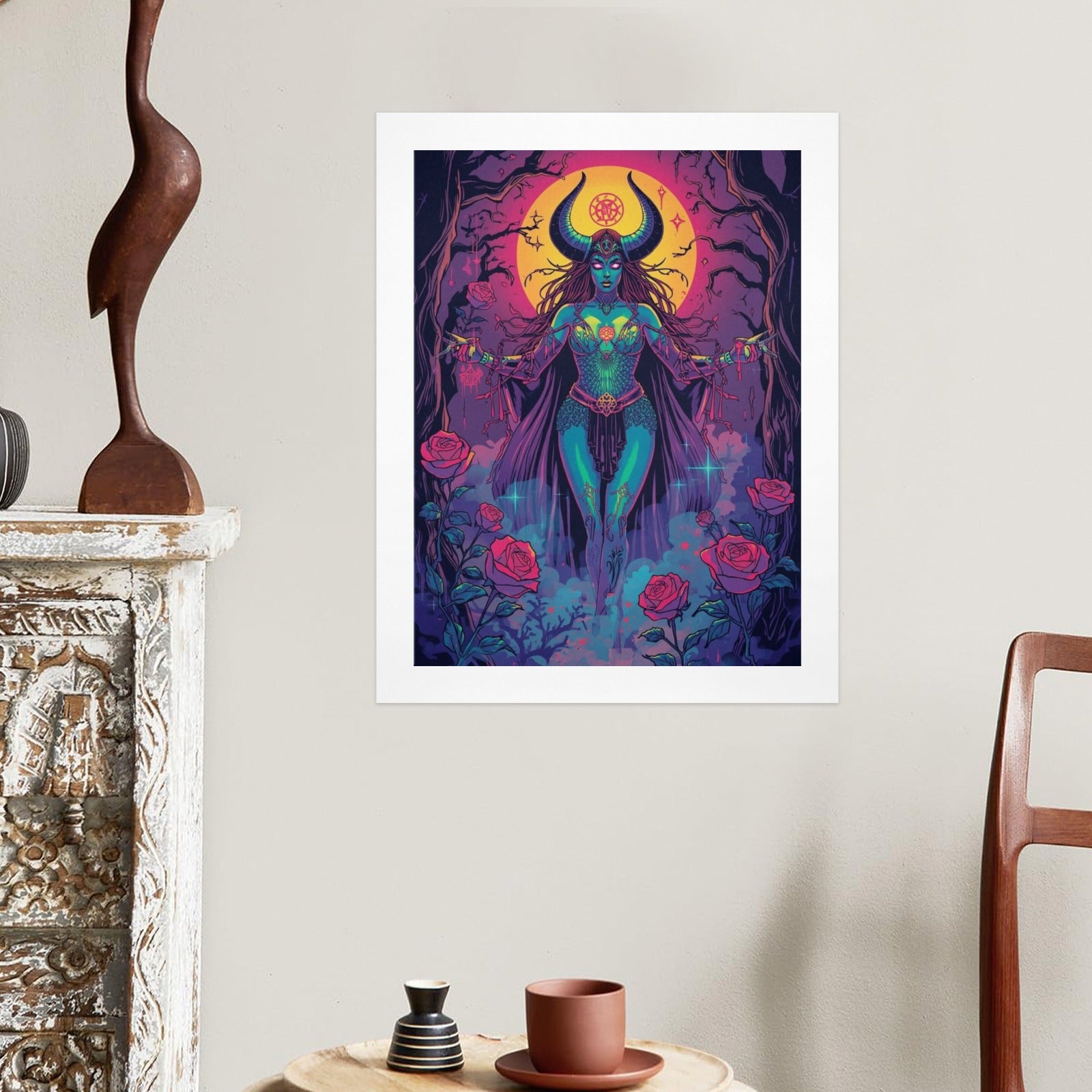 Gothic Witch Art Print 4