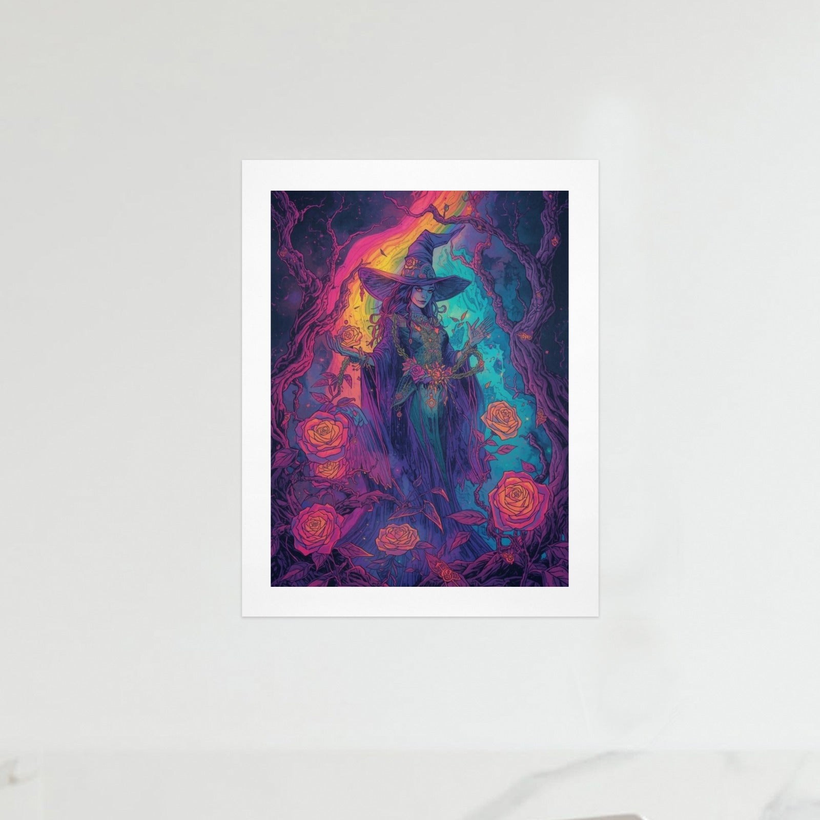 Gothic Witch Succubus  Print