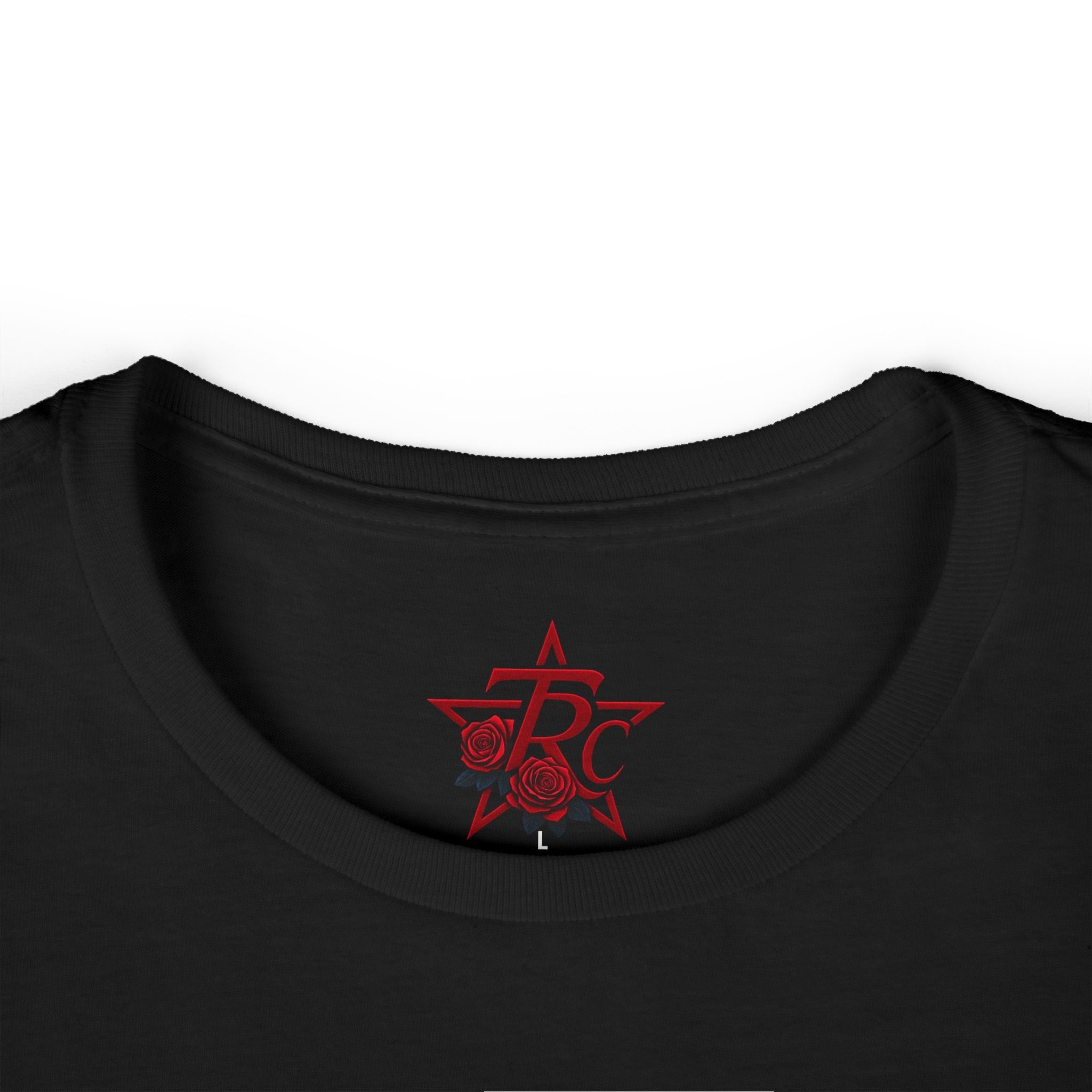 Gothic Fire Moth Tee - Night Bloom Digital Empire Studios