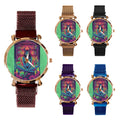 Firey Drsgon Gothic Women's Magneric Strap Watch 4