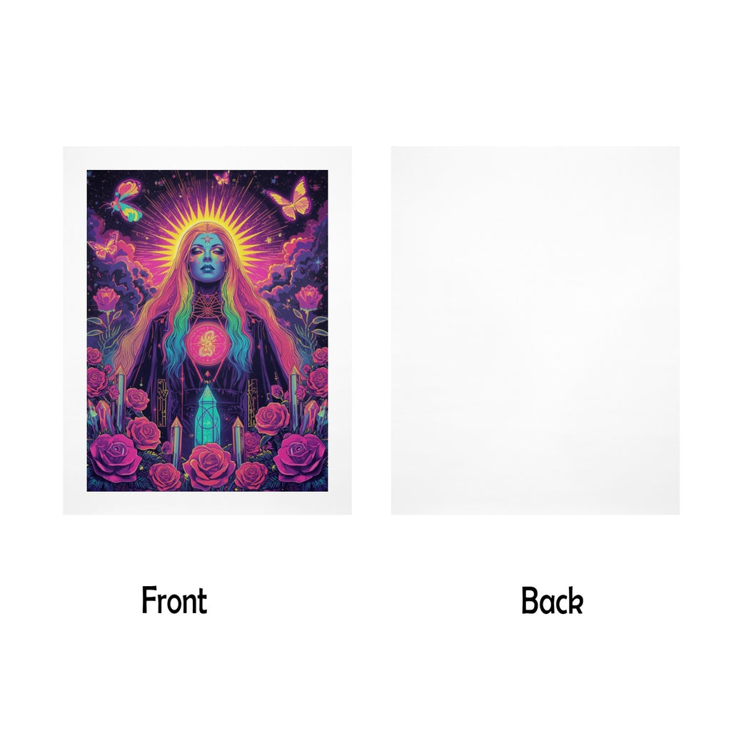 Gothic Galaxy Witch Art Print 6