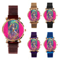 Firey Drsgon Gothic Women's Magneric Strap Watch 2