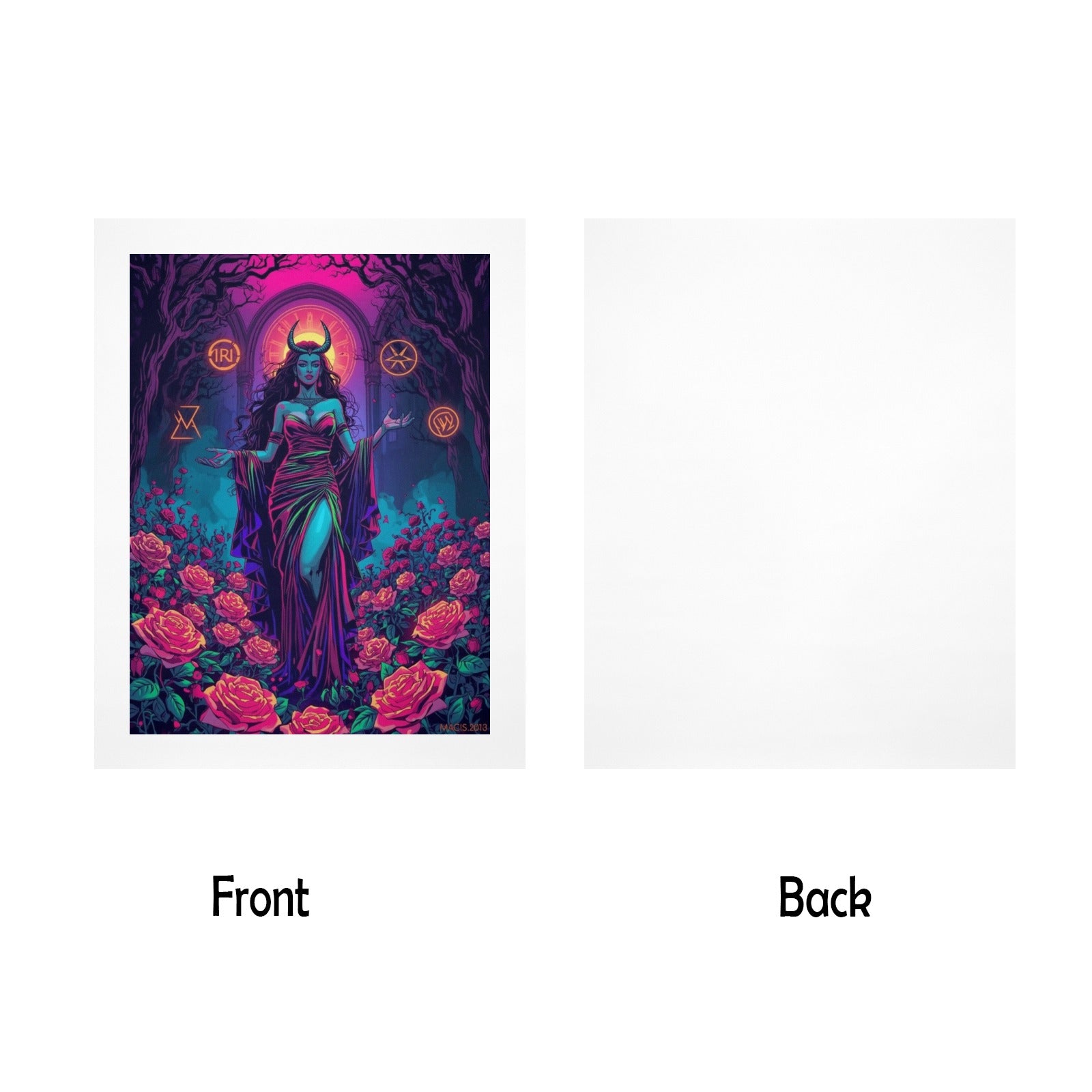 Gothic Witch Art Print 1