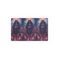 “Ultra‑detailed hyper‑saturated rainbow illustration of Lilith with two glowing cats prowling at her feet in a candlelit enchanted garden, rainbow roses exploding in color, floating neon rainbow crystals, rain (15)