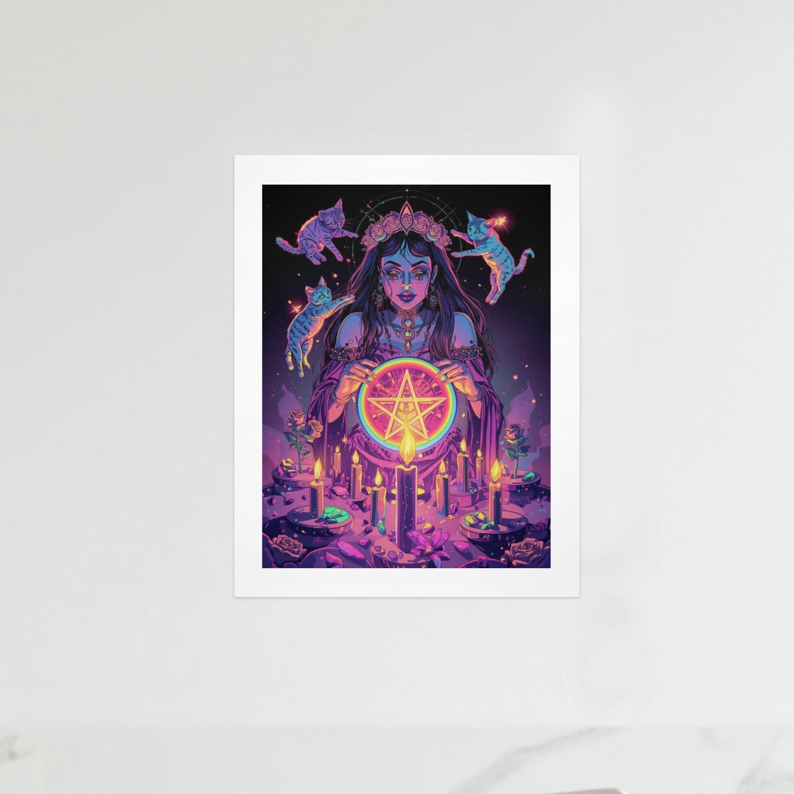Gothic Witch  Art Print 4