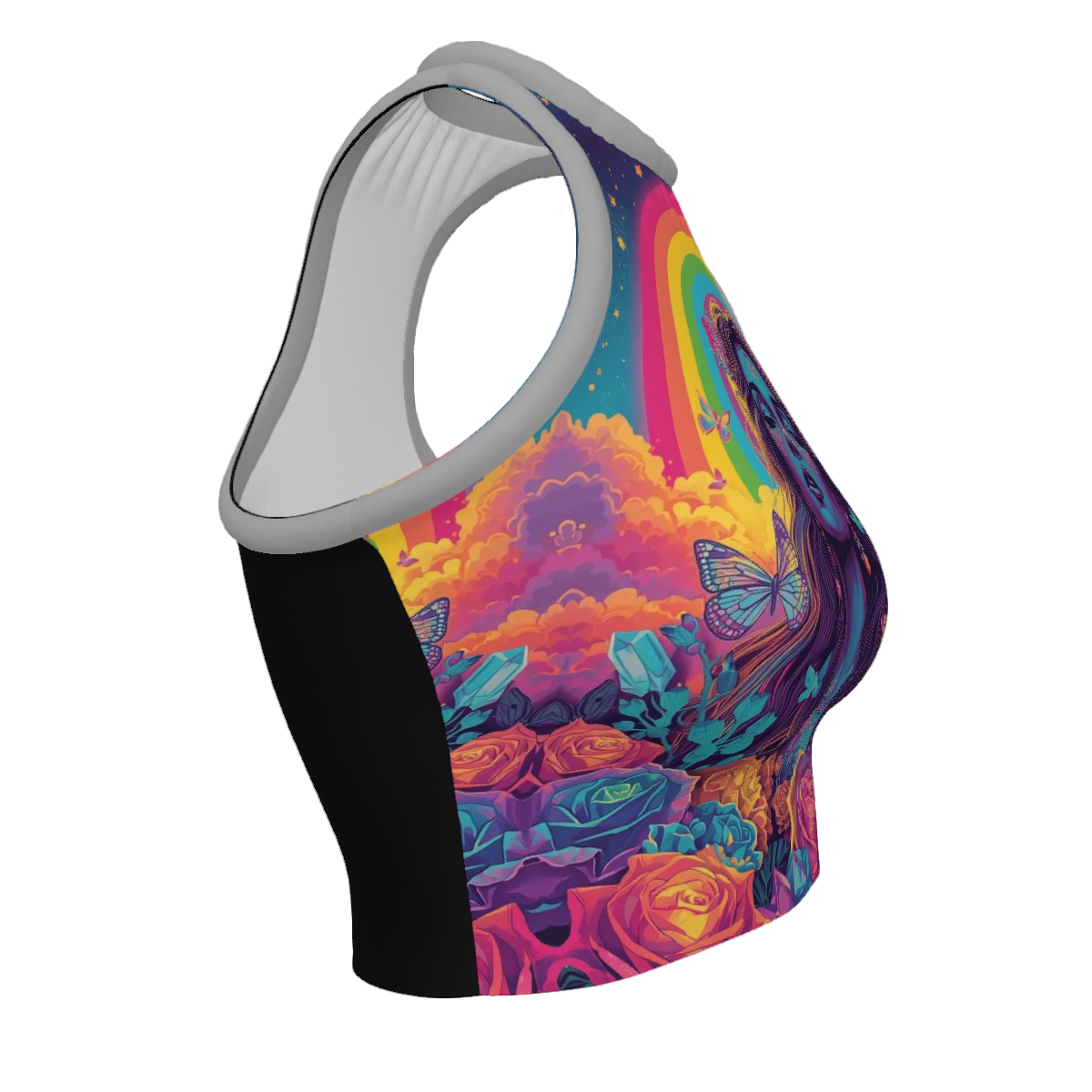 All Over Print Custom Women's Crew Neck Tank Top