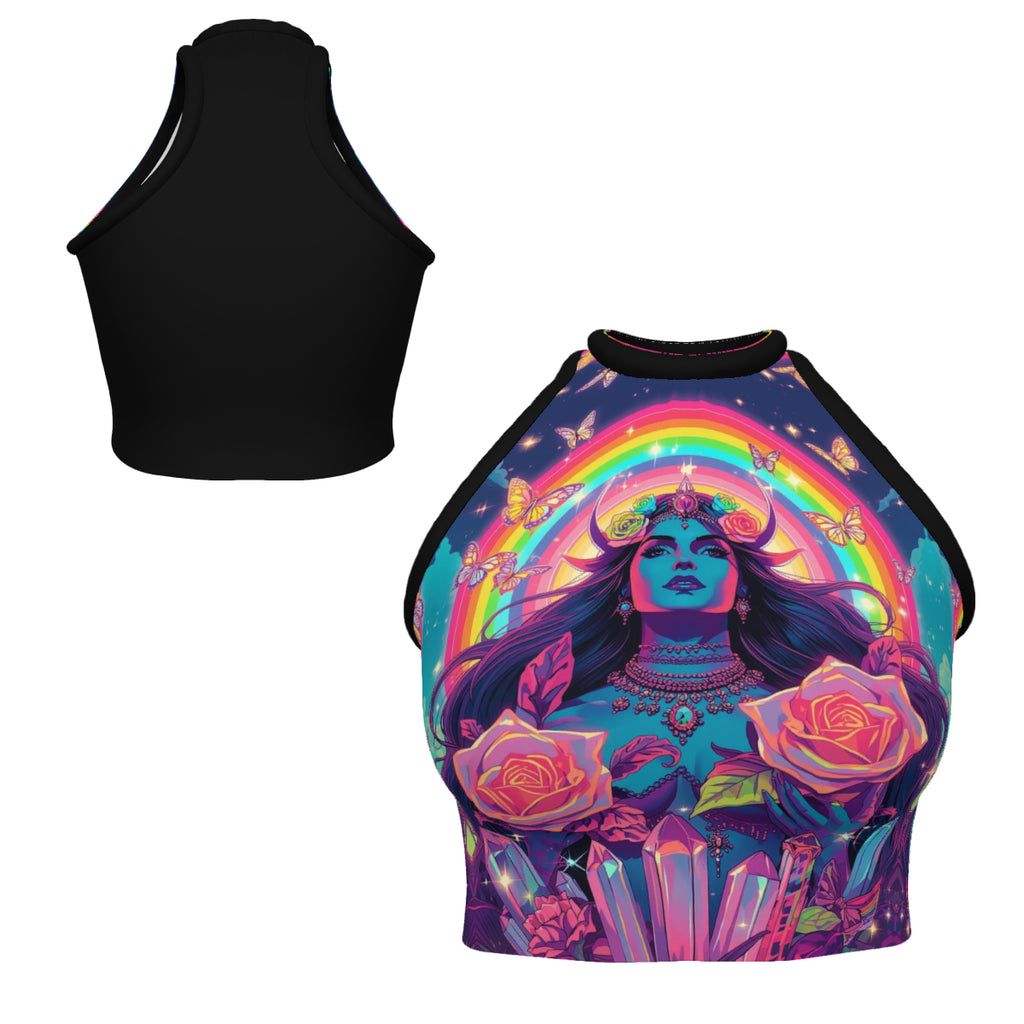 All Over Print Custom Women's Crew Neck Tank Top
