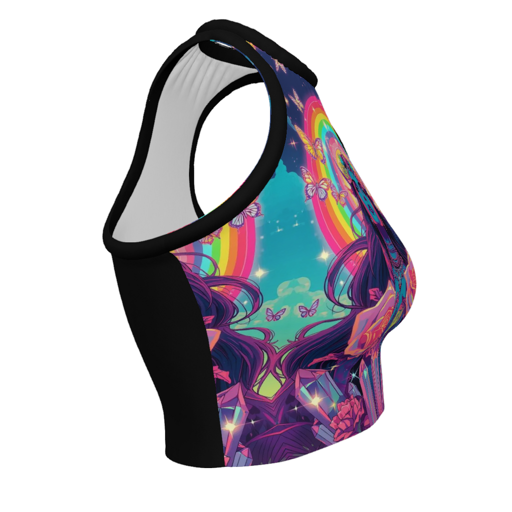 All Over Print Custom Women's Crew Neck Tank Top