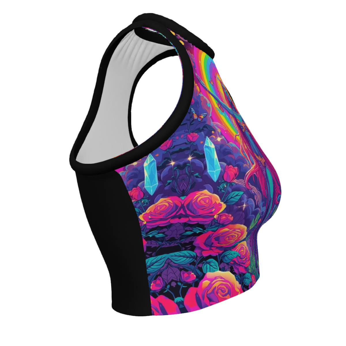All Over Print Custom Women's Crew Neck Tank Top