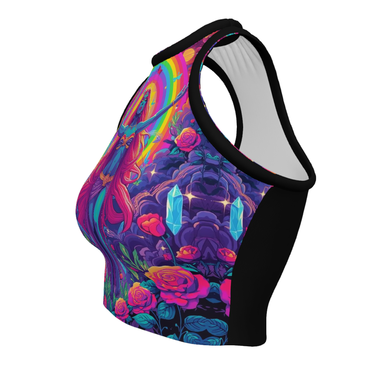 All Over Print Custom Women's Crew Neck Tank Top