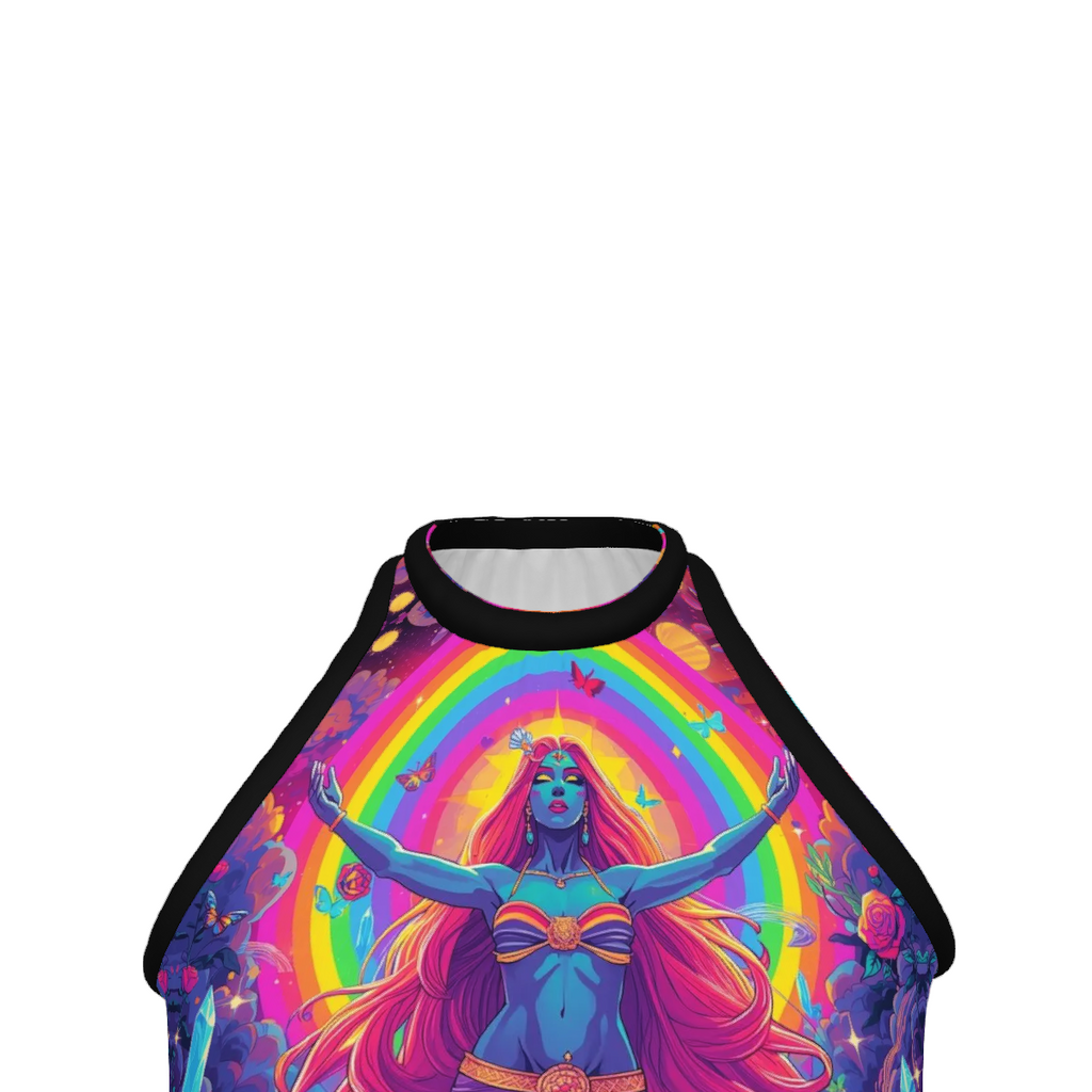 All Over Print Custom Women's Crew Neck Tank Top