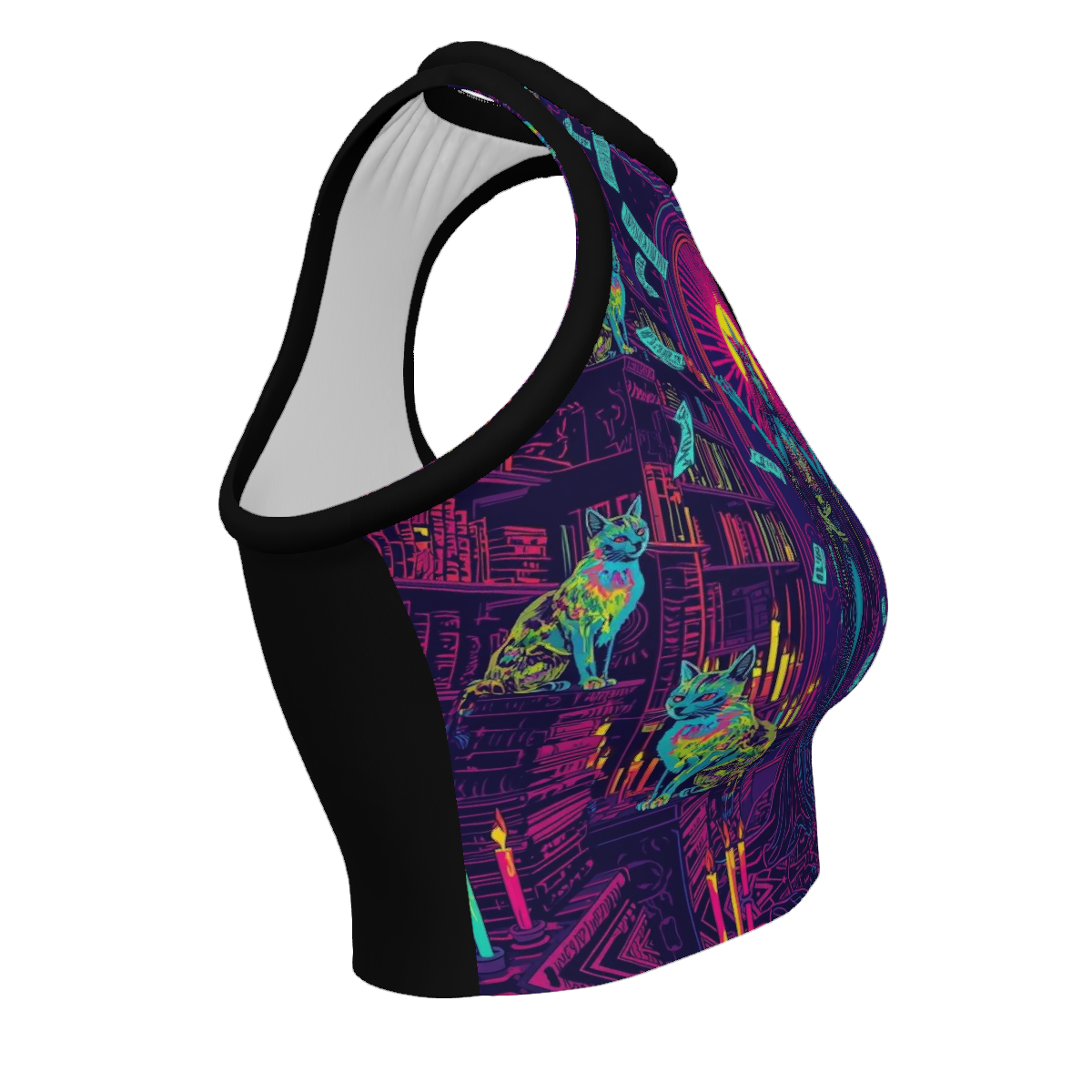 All Over Print Custom Women's Crew Neck Tank Top