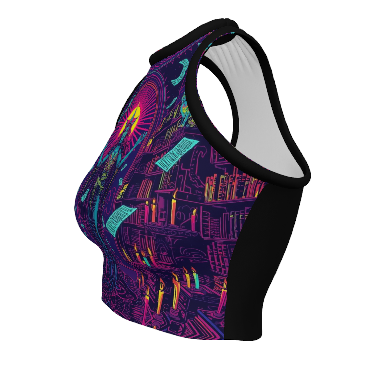 All Over Print Custom Women's Crew Neck Tank Top