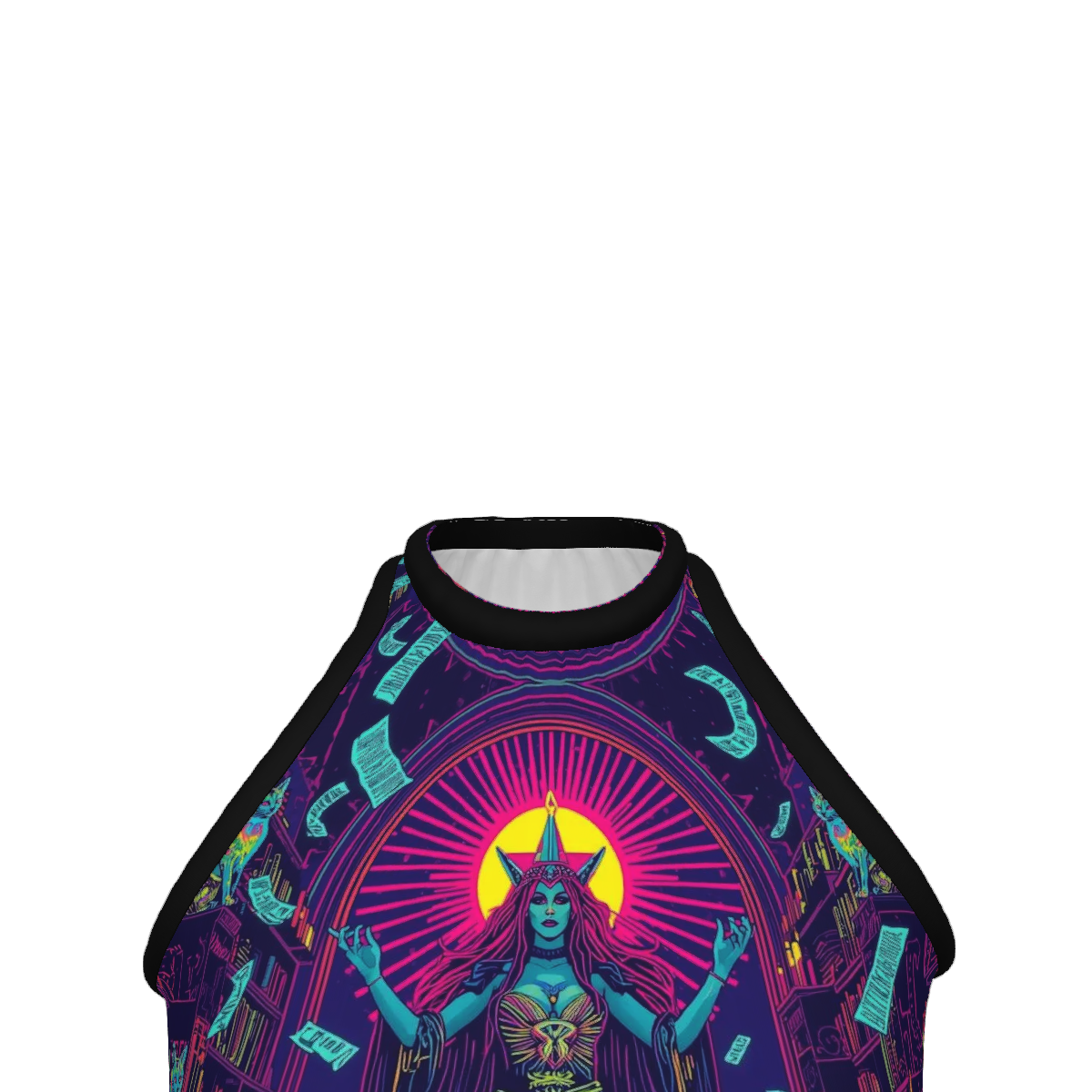 All Over Print Custom Women's Crew Neck Tank Top