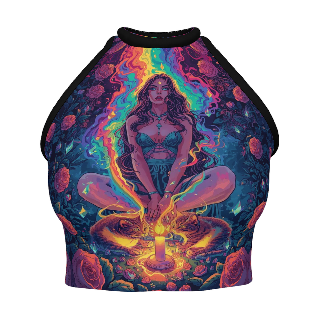 All Over Print Custom Women's Crew Neck Tank Top