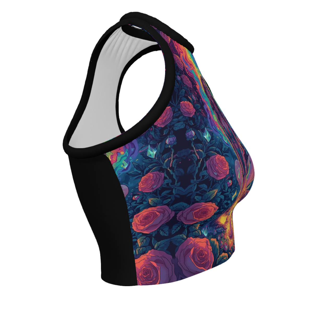All Over Print Custom Women's Crew Neck Tank Top