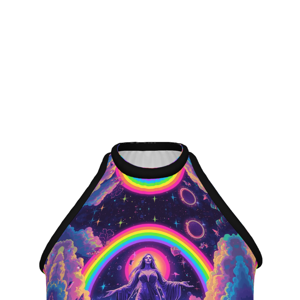 All Over Print Custom Women's Crew Neck Tank Top