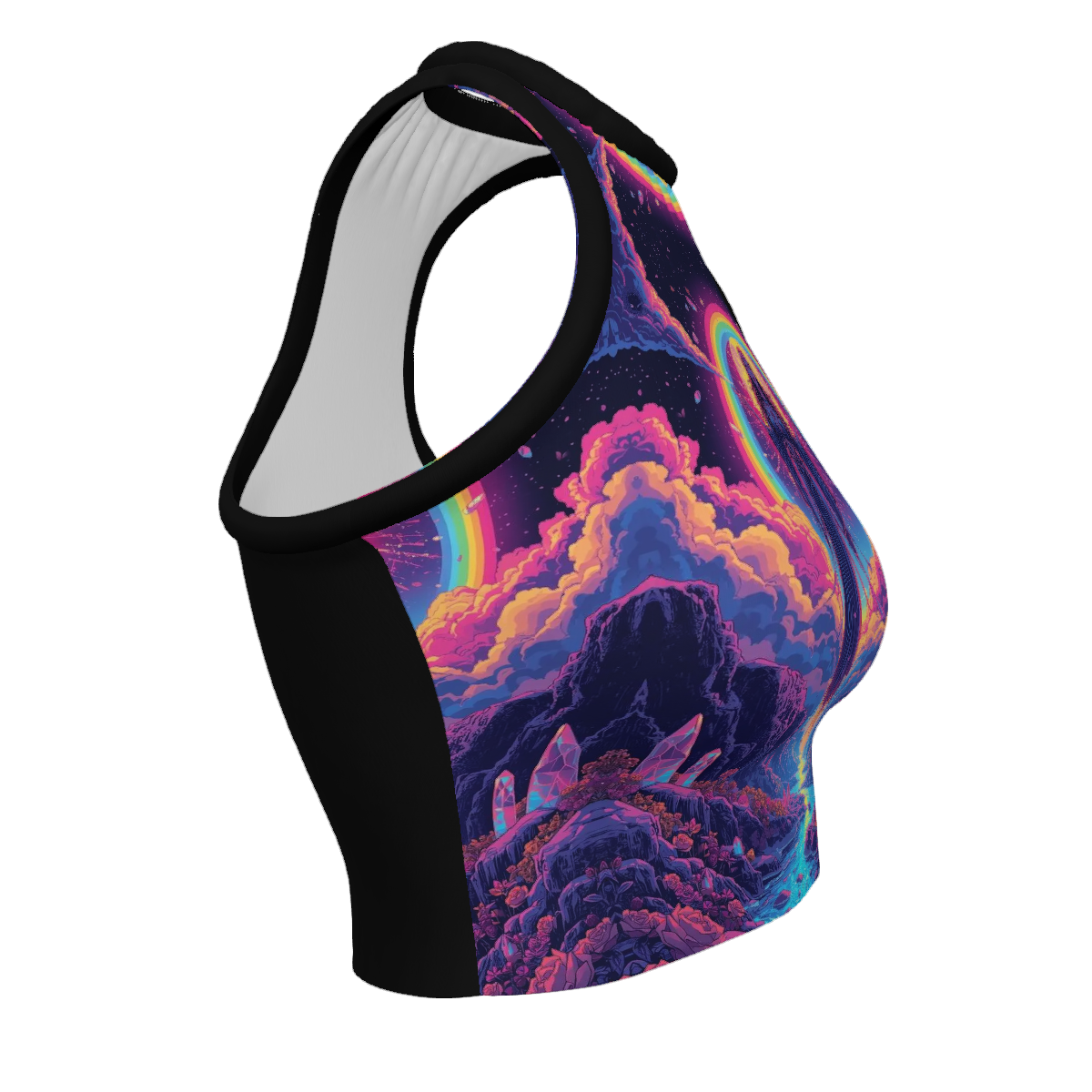 All Over Print Custom Women's Crew Neck Tank Top