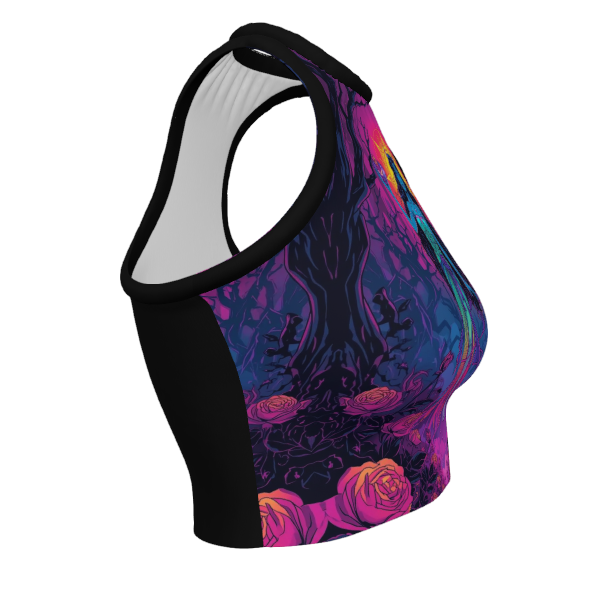 All Over Print Custom Women's Crew Neck Tank Top