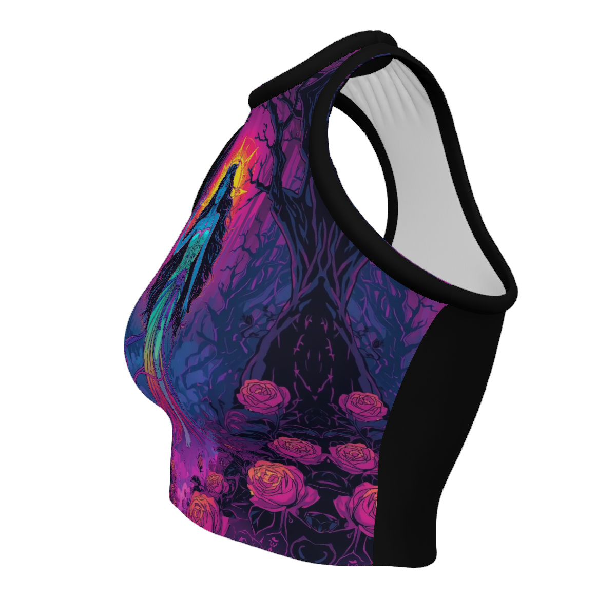 All Over Print Custom Women's Crew Neck Tank Top