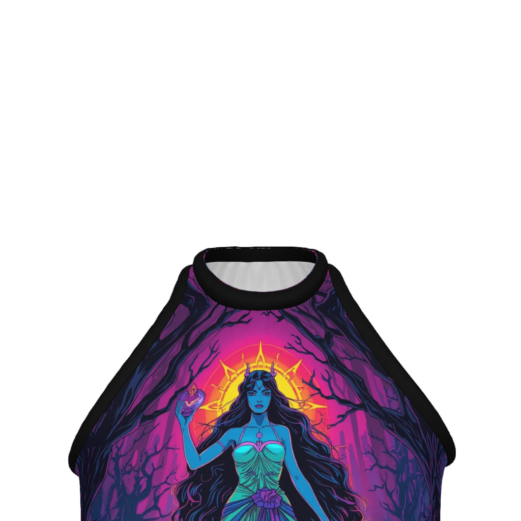 All Over Print Custom Women's Crew Neck Tank Top