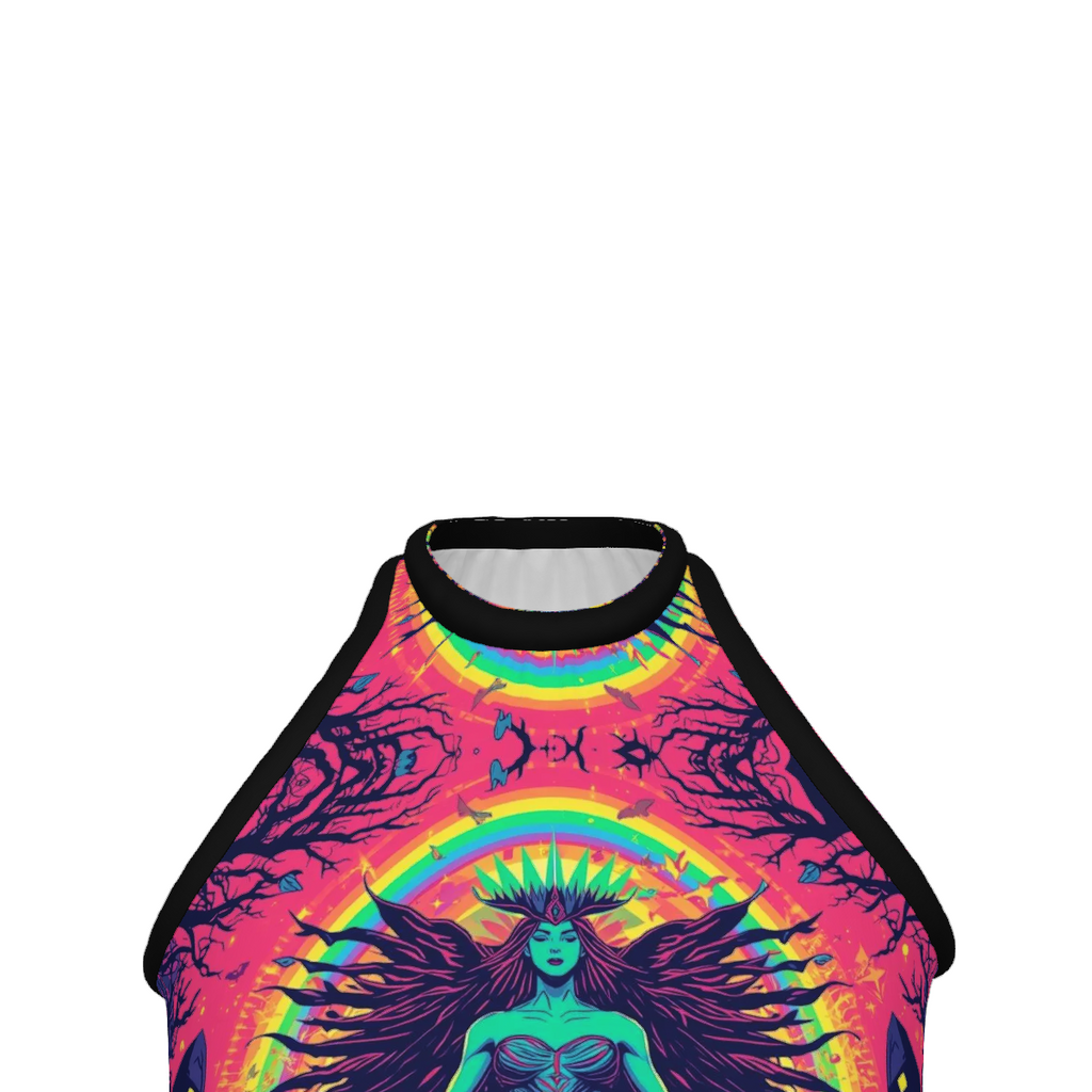 All Over Print Custom Women's Crew Neck Tank Top