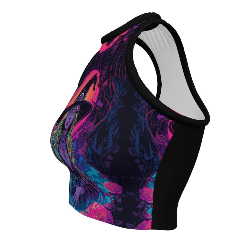 All Over Print Custom Women's Crew Neck Tank Top