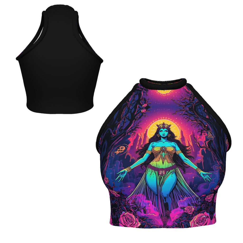 All Over Print Custom Women's Crew Neck Tank Top