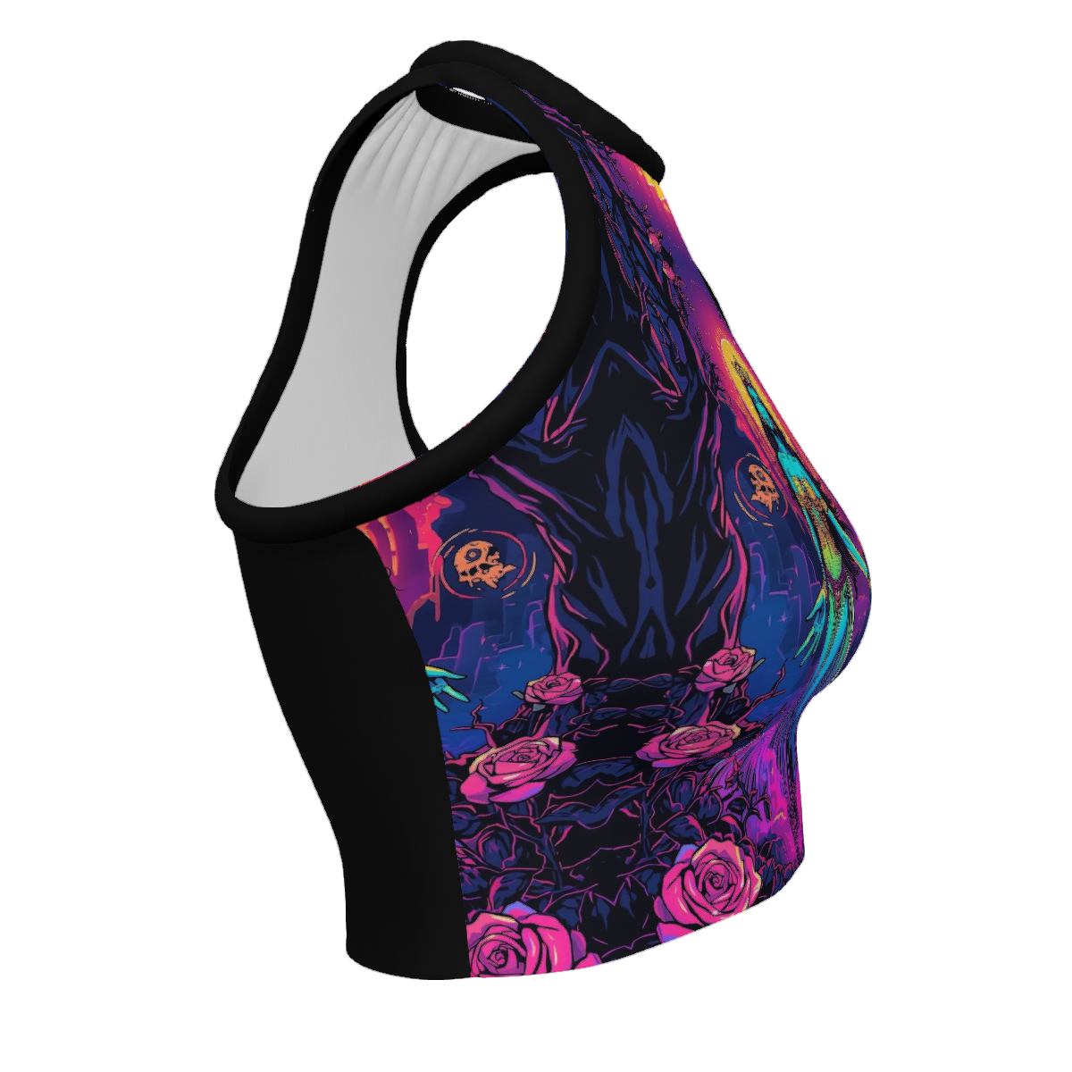 All Over Print Custom Women's Crew Neck Tank Top