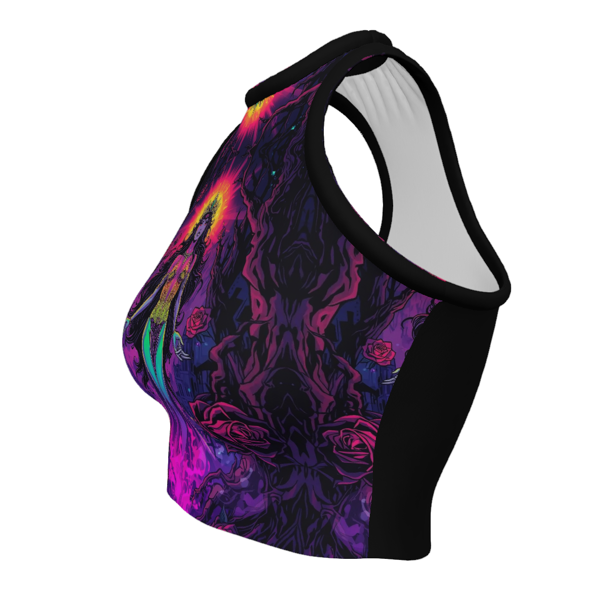 All Over Print Custom Women's Crew Neck Tank Top