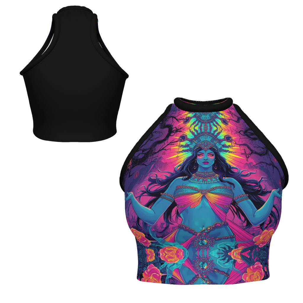 All Over Print Custom Women's Crew Neck Tank Top