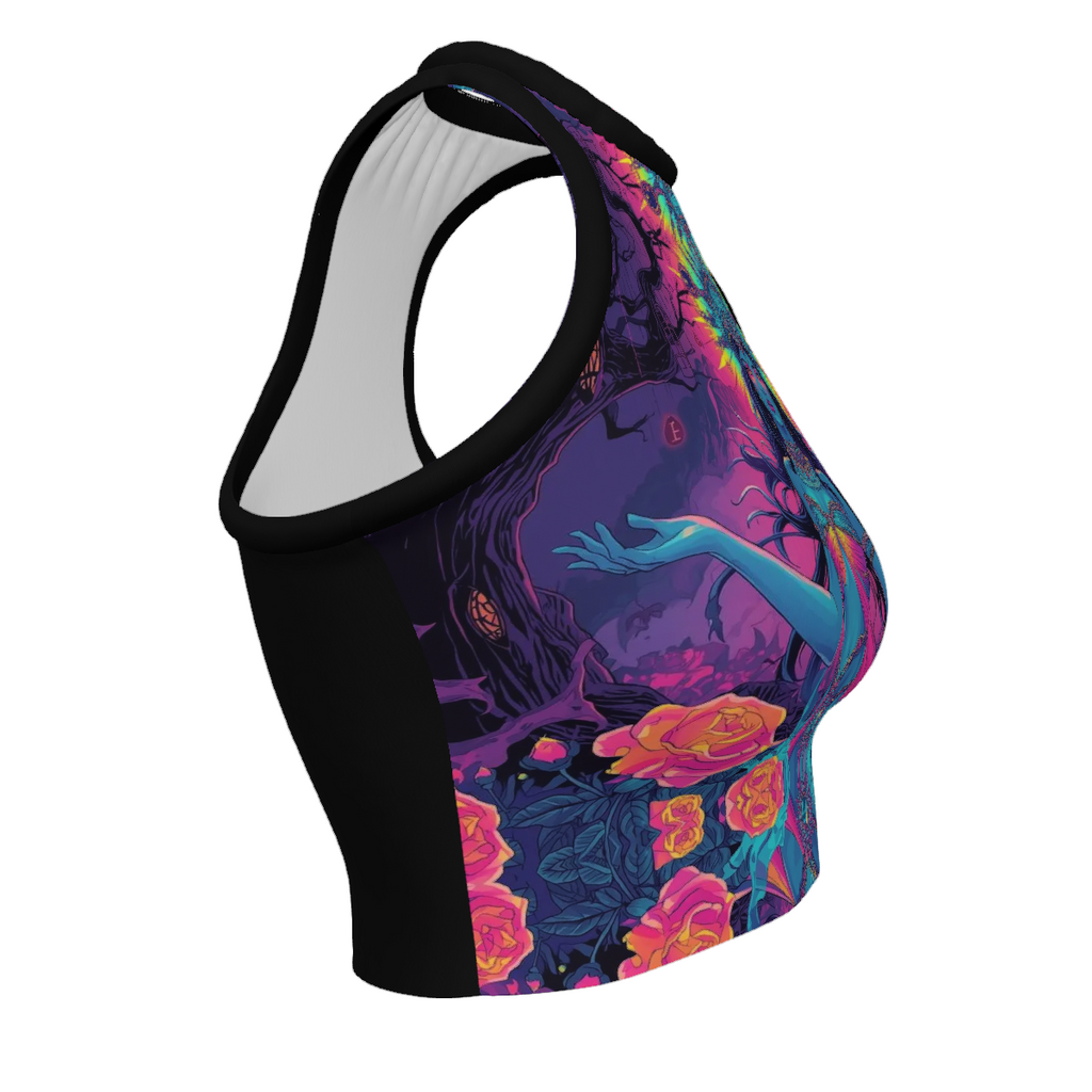 All Over Print Custom Women's Crew Neck Tank Top