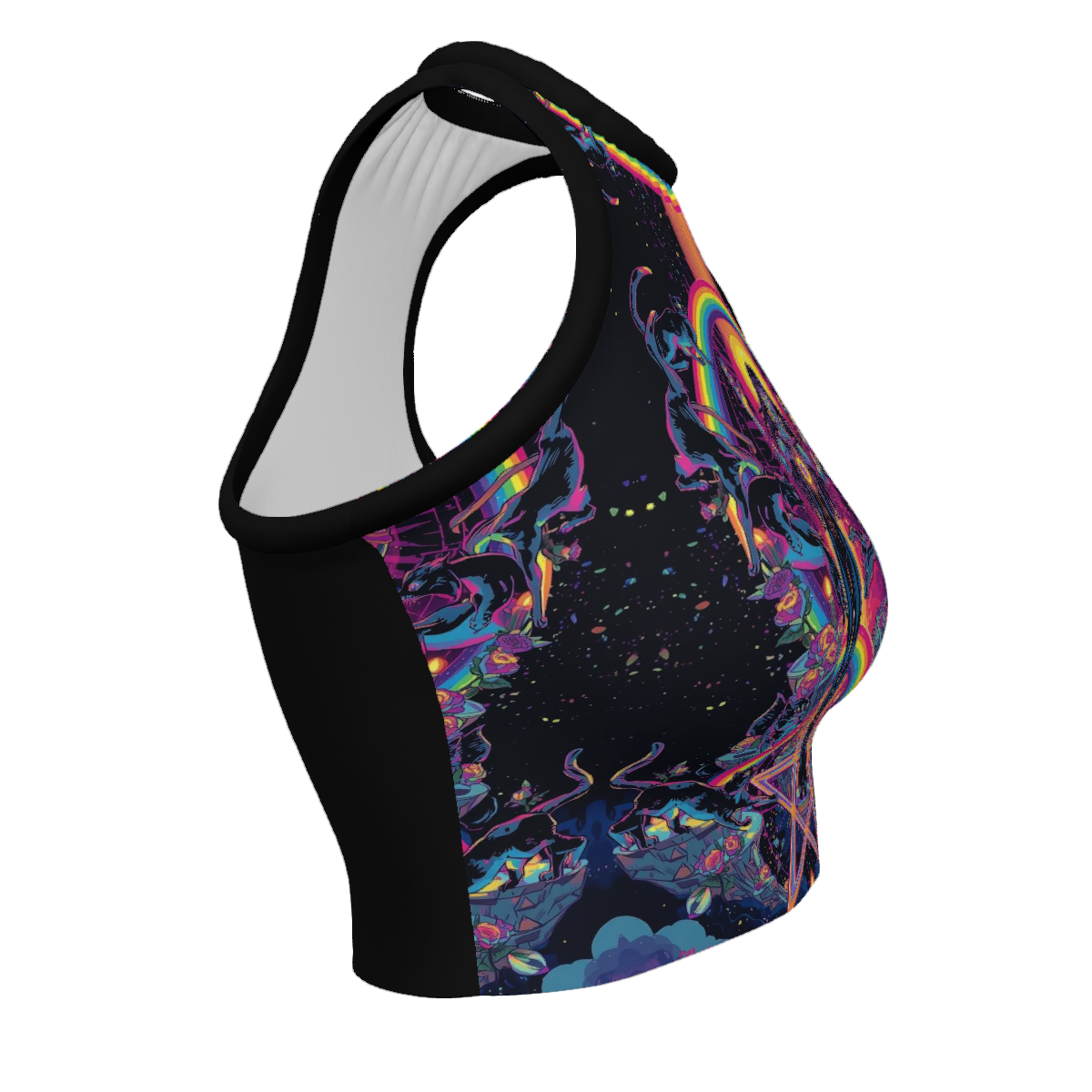 All Over Print Custom Women's Crew Neck Tank Top