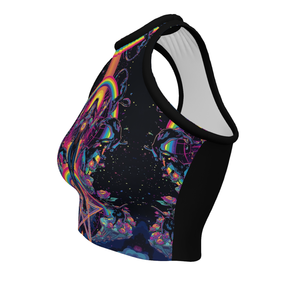 All Over Print Custom Women's Crew Neck Tank Top