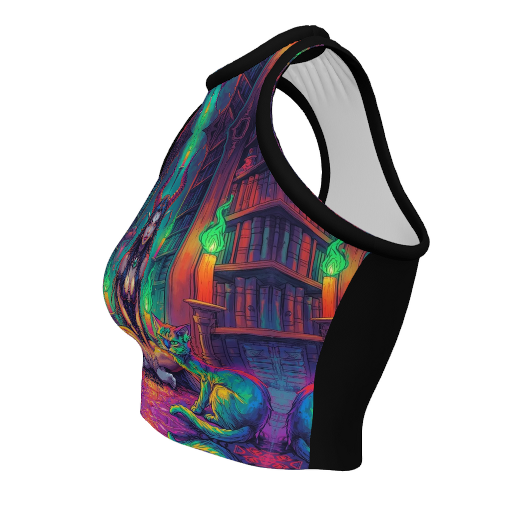 All Over Print Custom Women's Crew Neck Tank Top