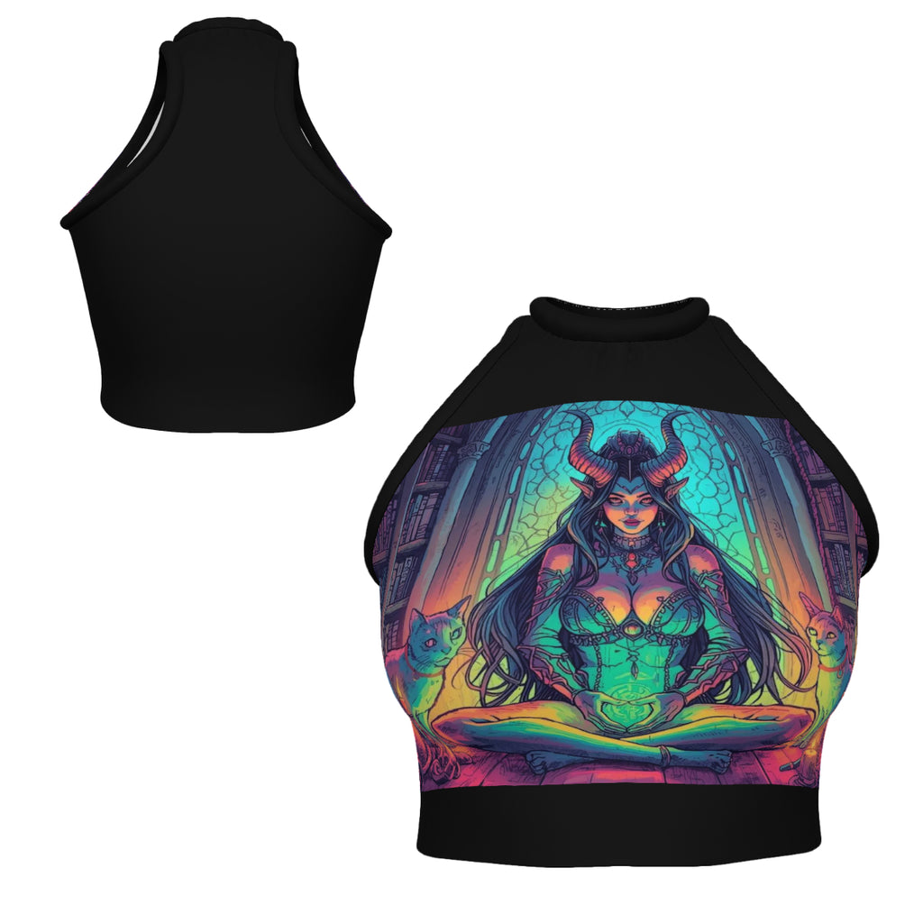 All Over Print Custom Women's Crew Neck Tank Top